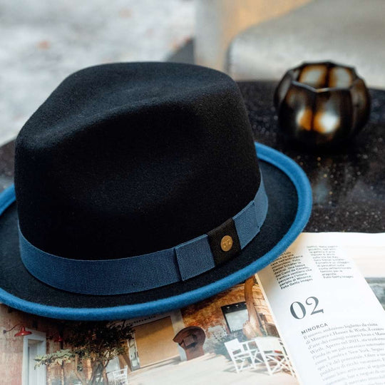 Cappello Trilby Michael Jackson in Feltro di Lana