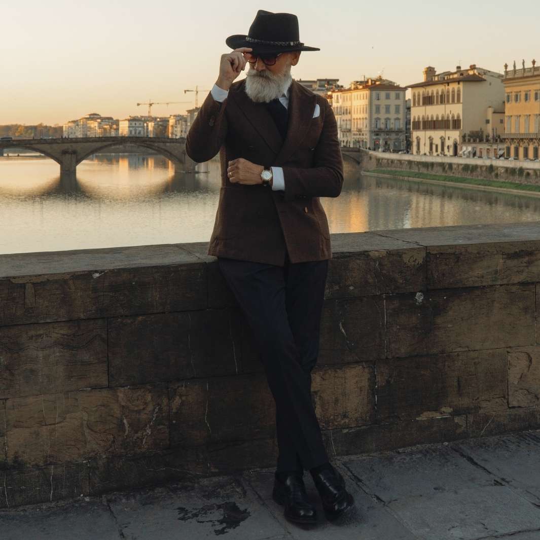 Cappello Fedora Australiano in Lana Antipioggia