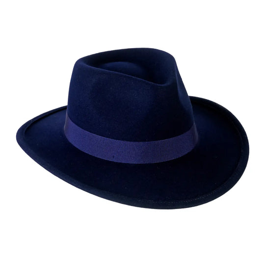 Cappello Australiano in Feltro di Cashmere Antipioggia