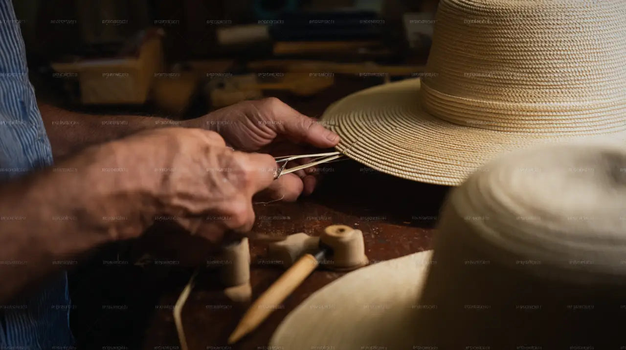 Materiali naturali cappelli estivi professionali paglia panama